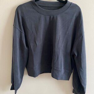 Lululemon Softstreme Perfectly Oversized Cropped Crew Size 8